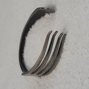Vintage Niagara Silver Plate Fork Bracelet. Stamped Inside Niagara Silver Plate